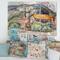 Designart - Greek Landscape Off The Coast Of The Aegean Sea - Traditional Canvas Wall Art Print